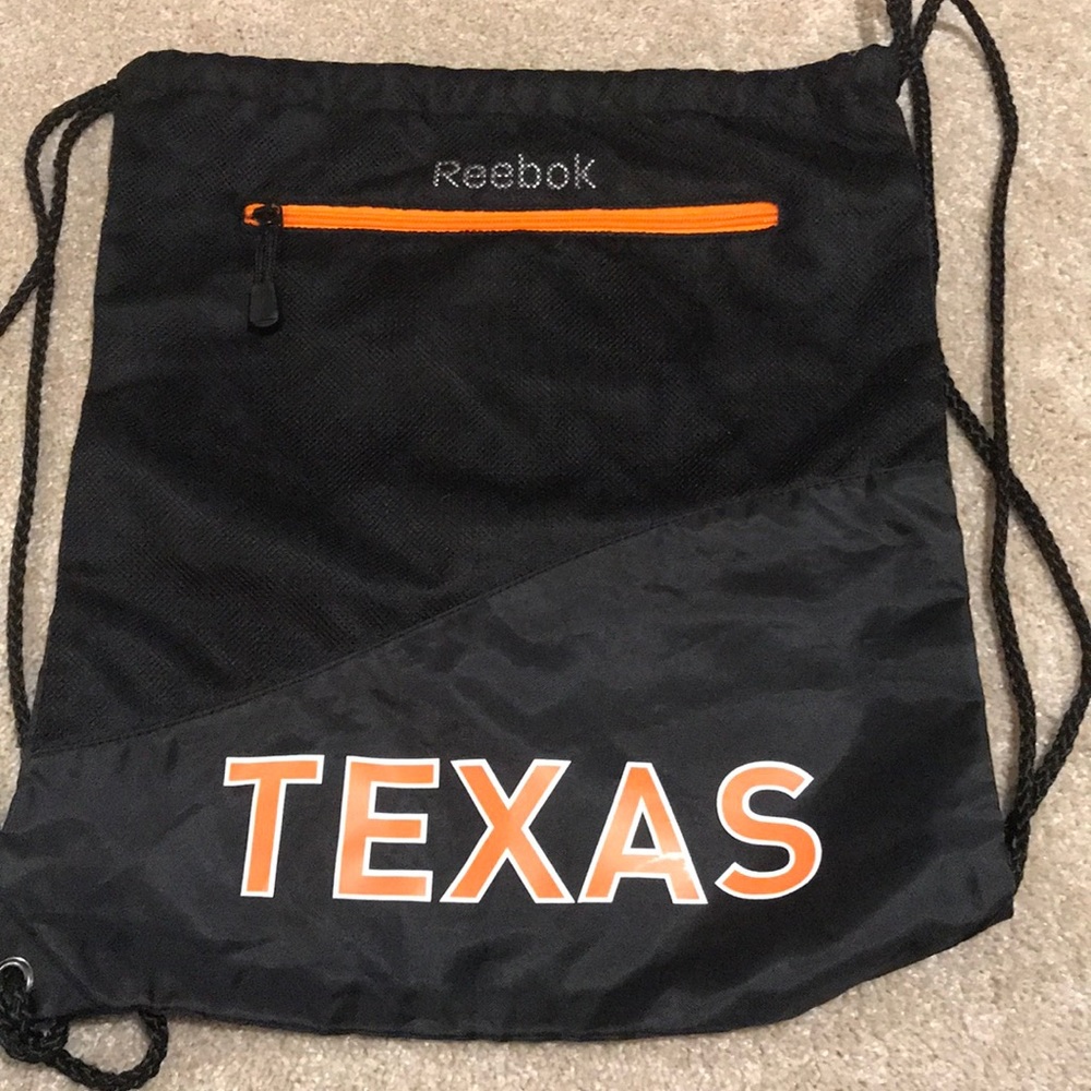 Texas Longhorn Drawstring Backpack